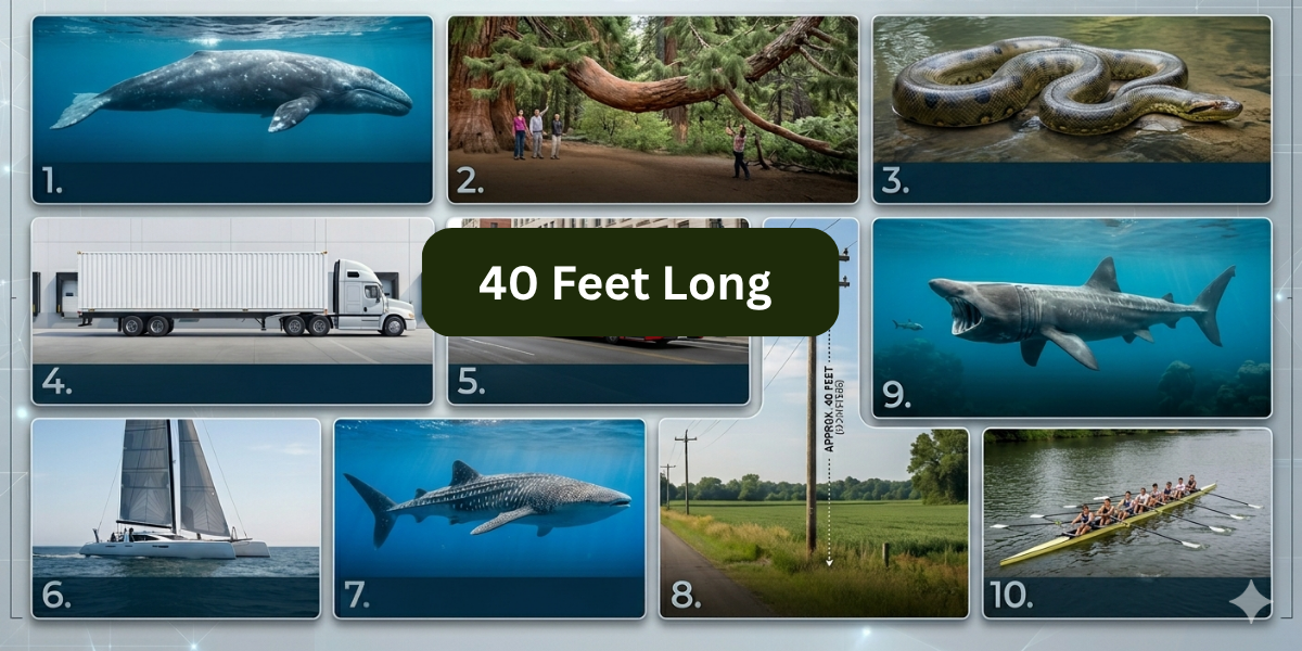 10 Things That Are 40 Feet Long or Big