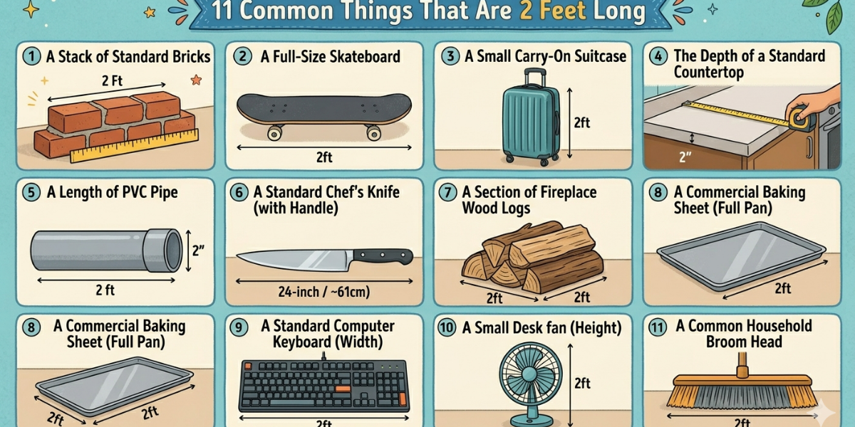 11 Common Things That Are 2 Feet Long