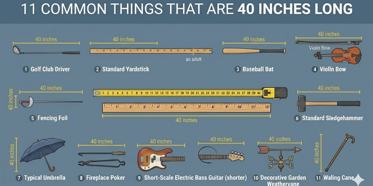 11 Common Things That Are 40 Inches Long