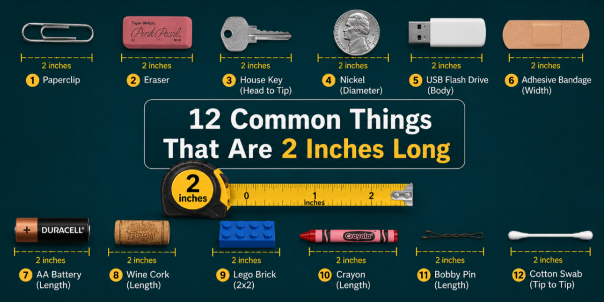12 Common Things That Are 2 Inches Long