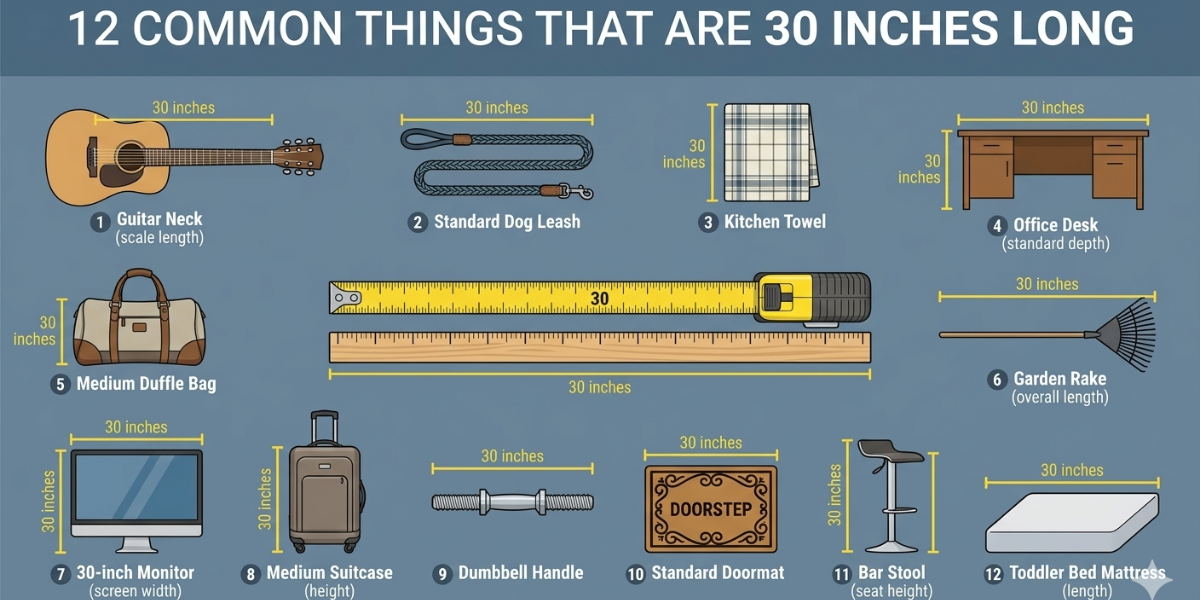 12 Common Things That Are 30 Inches Long