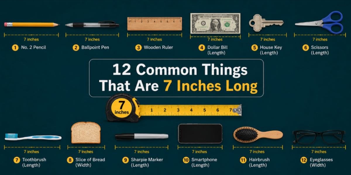 12 Common Things That Are 7 Inches Long
