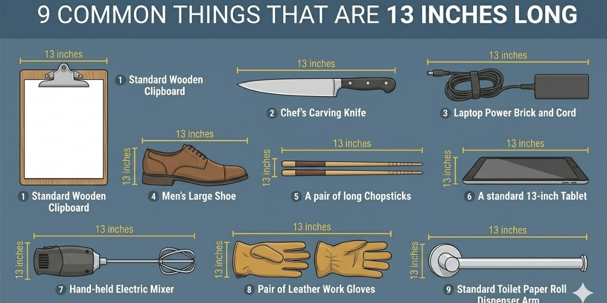 9 Common Things That Are 13 Inches Long