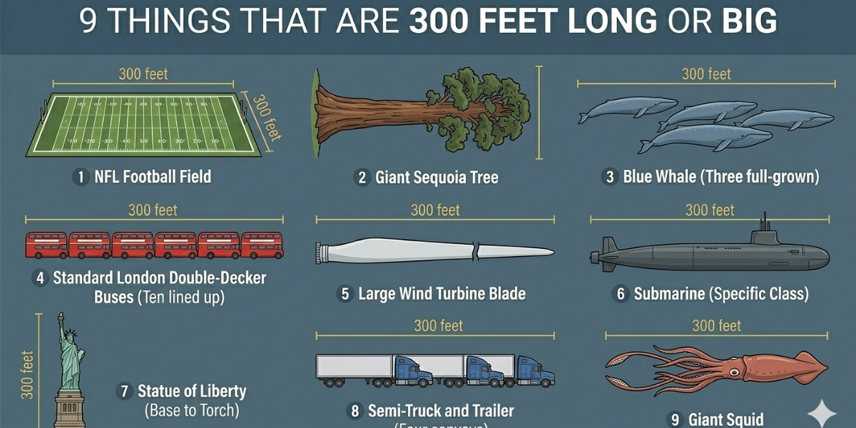 9 Things That Are 300 Feet Long Or Big